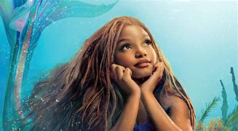 little mermaid halle bailey sign.